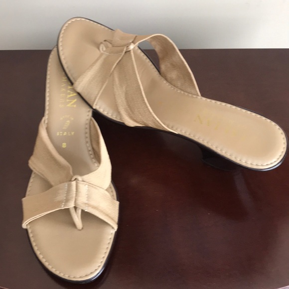 Italian Shoemakers Shoes - 🌹Italian Sandals - perfect shimmer straps/toes